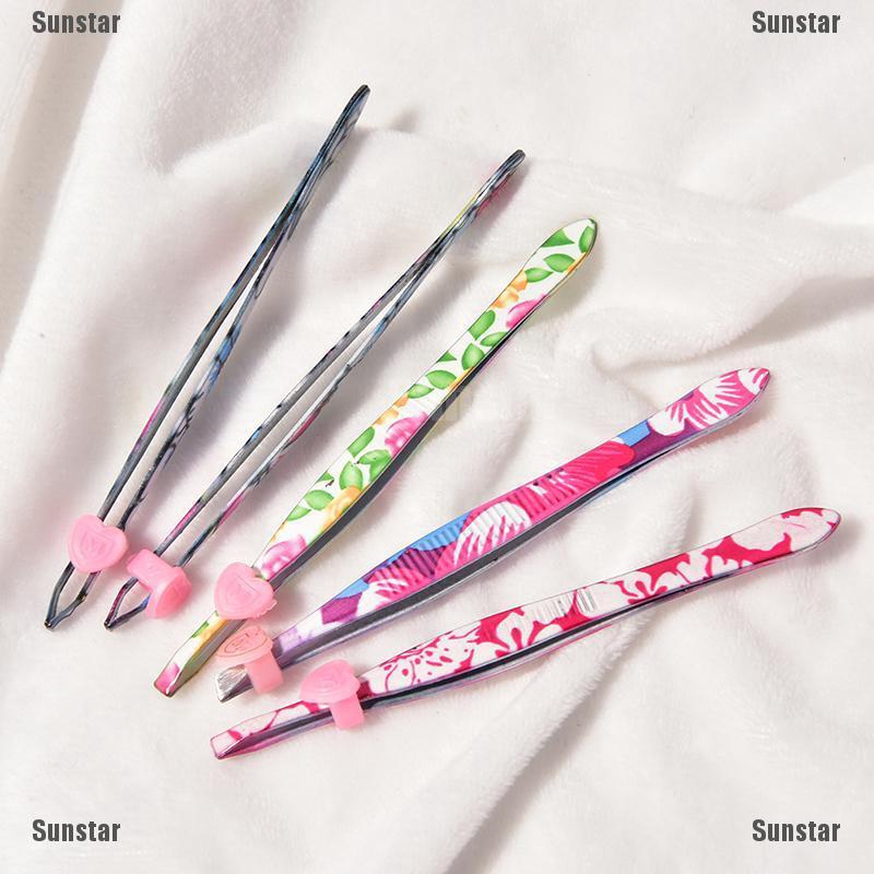 (hàng Mới Về) Nhíp Nhổ Lông Mày Bằng Thép Không Gỉ Tiện Dụng