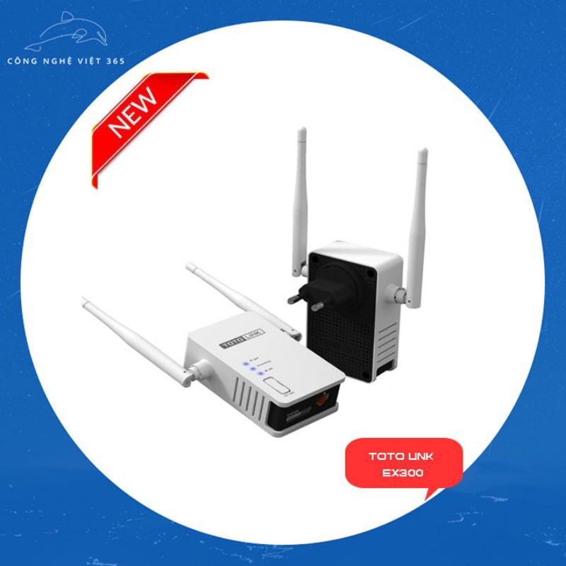 bộ kích wifi totolink EX300 chuẩn N300Mbps