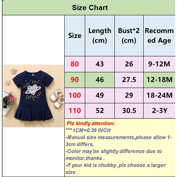 Đầm Mikrdoo vải cotton thiết kế tay ngắn đáng yêu thoải mái dành cho bé