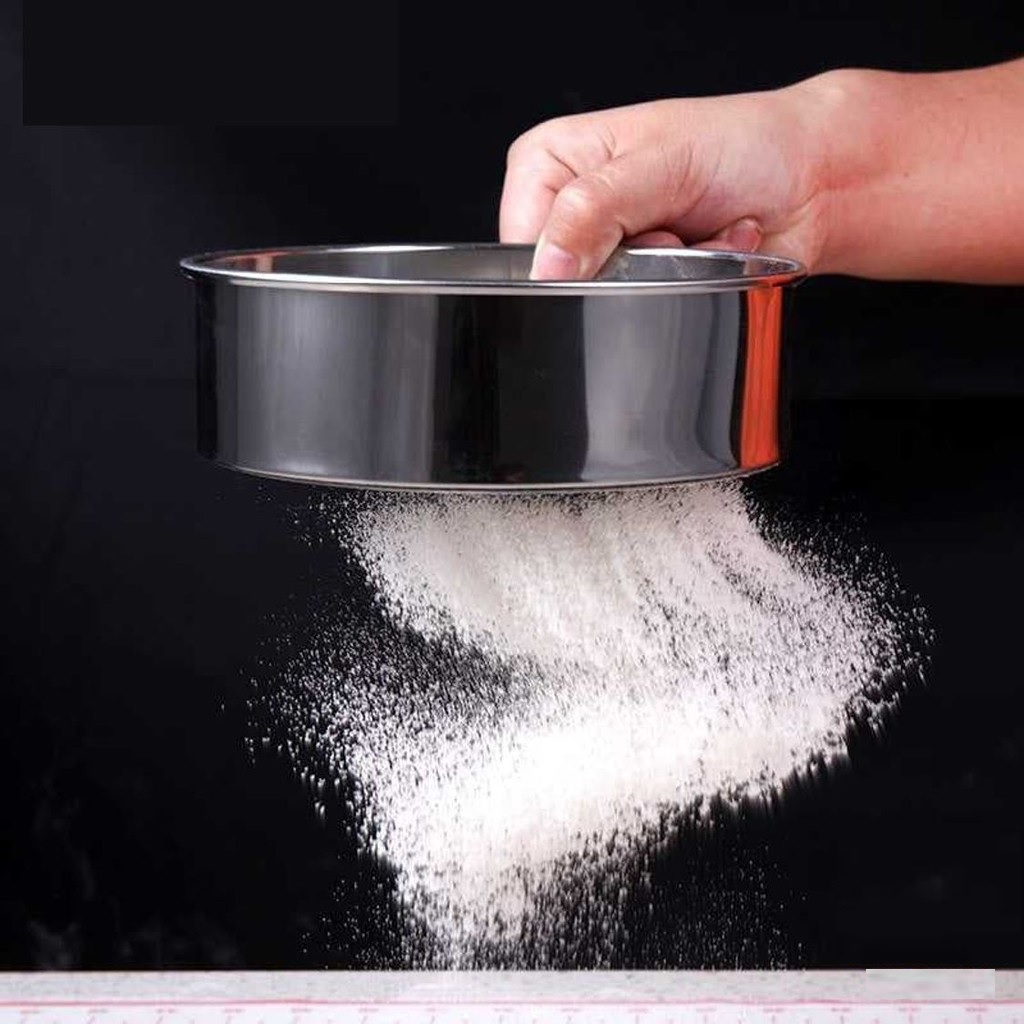 Rây Bột Siêu Mịn Inox Làm Bánh Cao Cấp Tiện Dụng