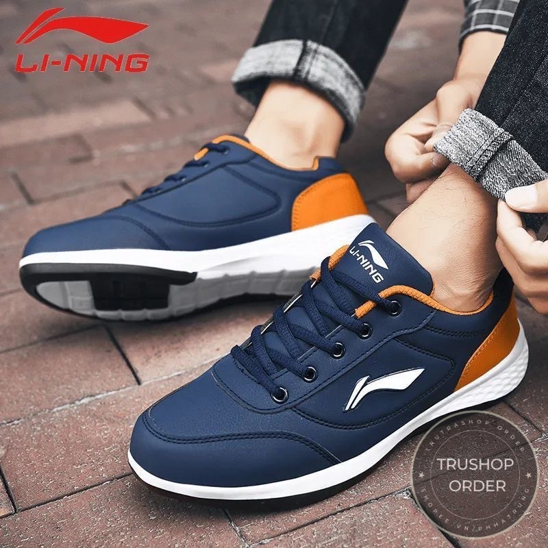Giày da nam Lining nội địa Trung Quốc ARHN-827 , có lựa chọn lót lông cho mùa đông