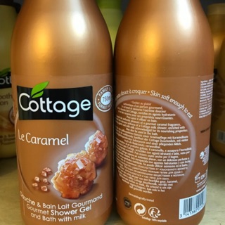 Sữa tắm Cottage 750ml Pháp Hương Caramel
