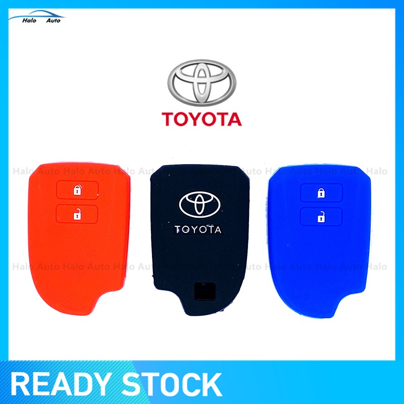 Silicone Vỏ Silicon Bảo Vệ Chìa Khóa Điều Khiển Từ Xa Cho Xe Hơi Toyota Vios 2014-2018 All-New Yaris 2018-2020