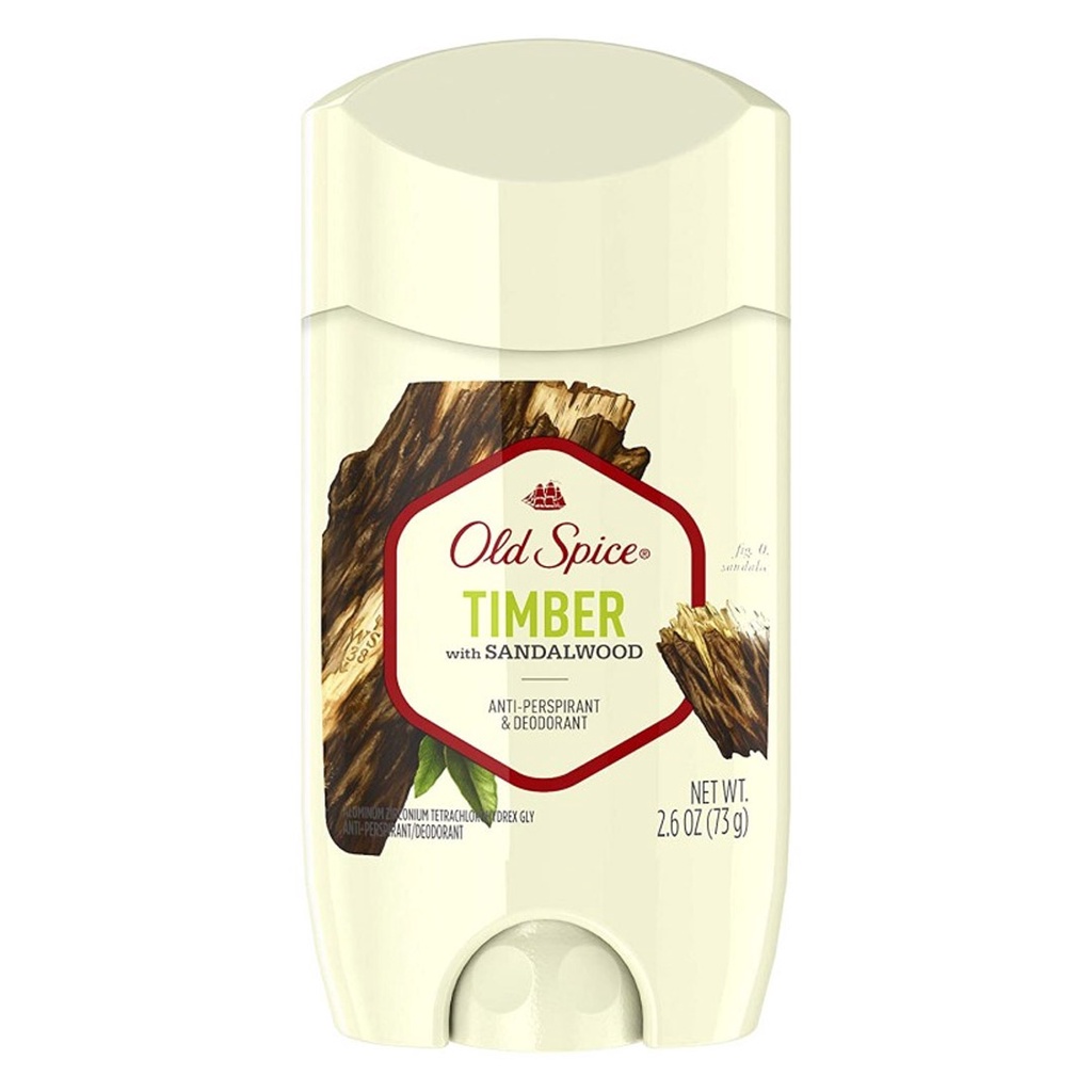 Sáp Khử Mùi Old Spice Timber With Sandalwood Anti-Perspirant &amp; Deodorant 73g