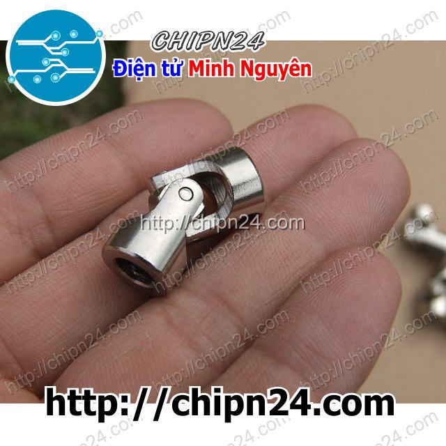 [1 CÁI] Khớp cardan 3.17mm-4mm (tặng Cây Mở Lục Giác M3)