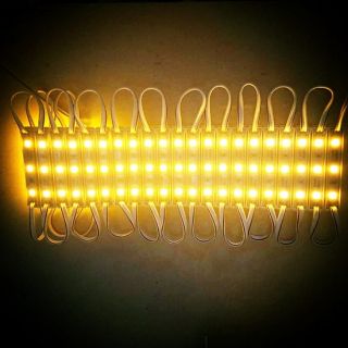 Bộ 10 Thanh Led Hắt 12V Siêu Sáng Vàng Ấm ( Mỗi thanh 3 bóng )