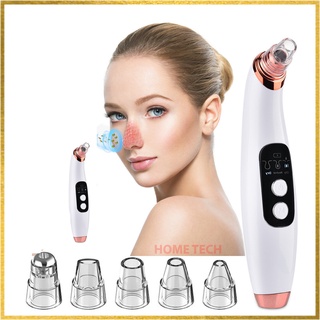 Máy hút mụn cầm tay cao cấp - máy hút mụn đầu đen mini 6 đầu hút mụn 3 chế độ da
