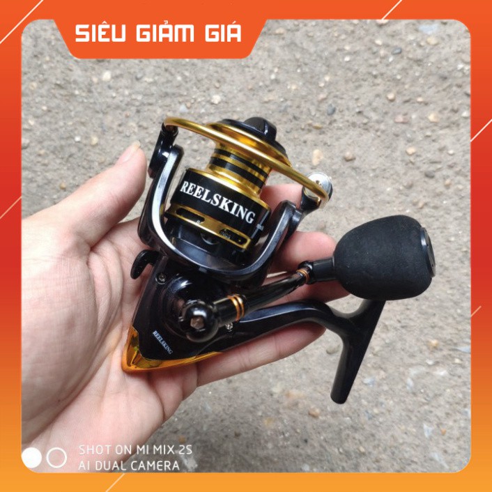 [Combo] [Combo] Máy Câu Cá Reelsking SF đủ size 1000 - 7000 chuyên câu lure, câu lance  [Giá rẻ] [Giá rẻ]
