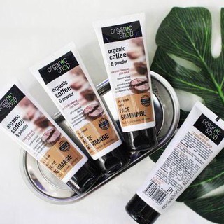 Tẩy Da Chết Mặt Cafe Organic