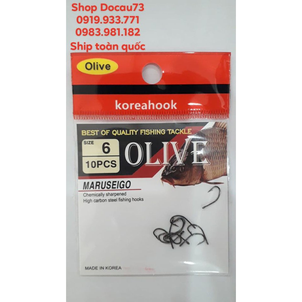 LƯỠI CÂU MARUSEIGO HÀN QUỐC TỪ 4. ĐẾN 8.