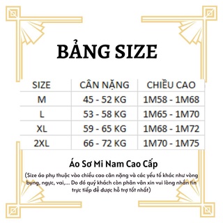 Áo Sơ Mi Kẻ Sọc Nam Vải Lụa Cao Cấp