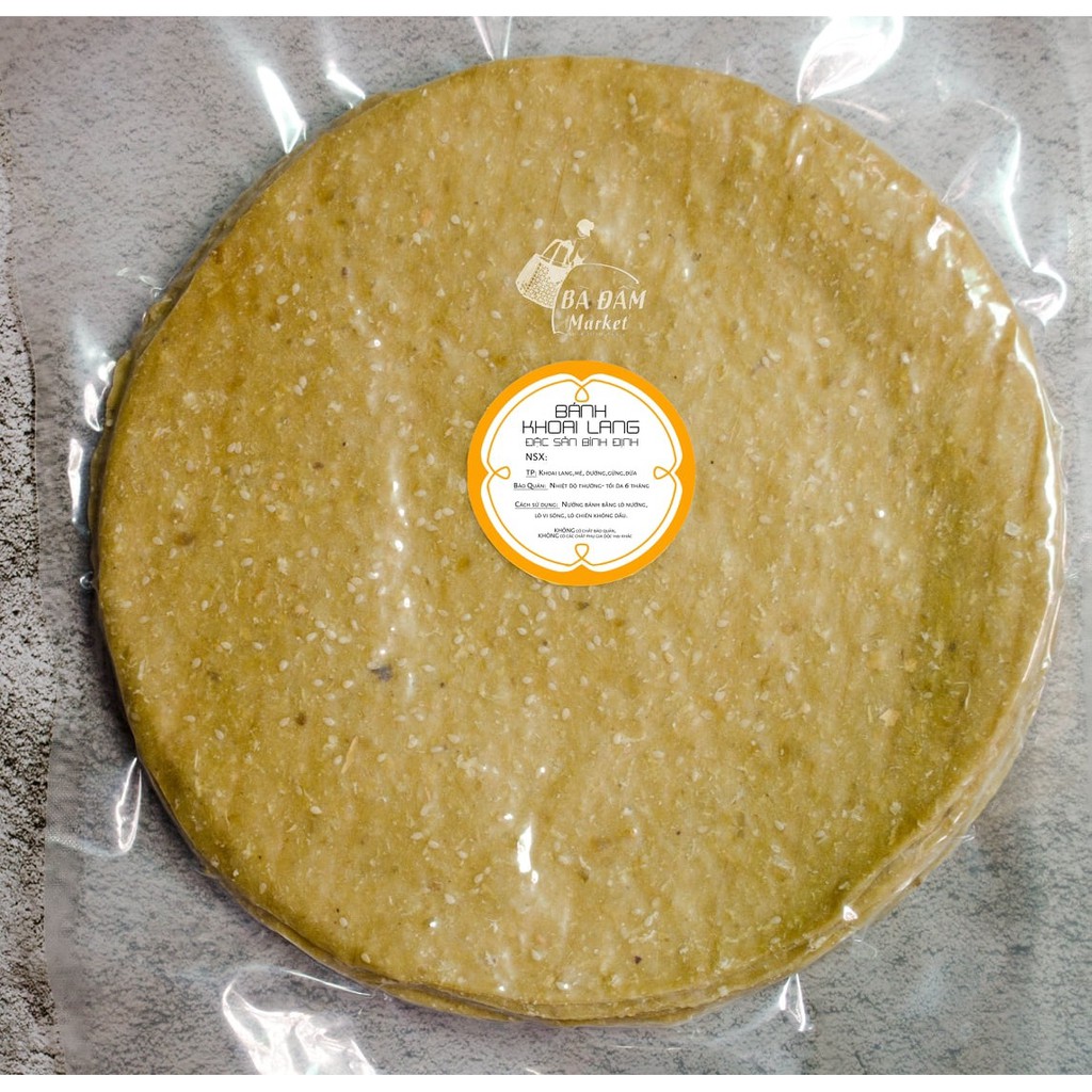 COMBO 20  BÁNH KHOAI LANG CỐT DỪA LOẠI ĐẶC BIỆT ĐẶC SẢN TAM QUAN BÌNH ĐỊNH  (800GR*2)