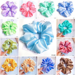 (SIÊU BỰ) Dây buộc tóc, cột tóc vải scrunchies phi bóng siêu đẹp Orin K1054 K956 K1049 K1052 K1238