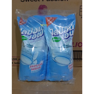 Combo 3 nước rửa chén LiponF không mùi Trắng Thái Lan