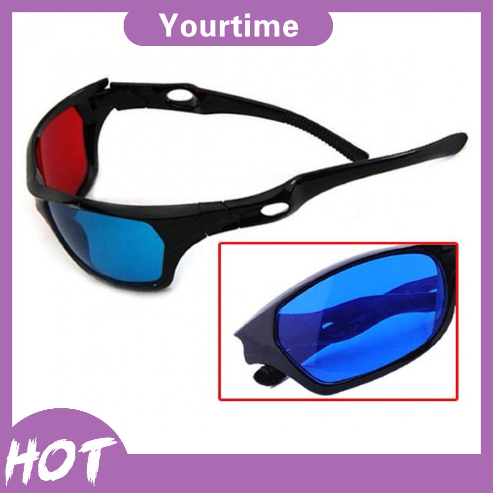 Kính xem phim 3D màu đỏ xanh plasma tiện dụng chất lượng cao