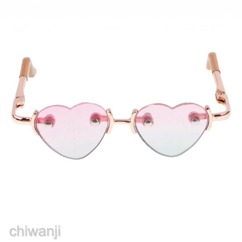 Mắt Kính Hình Trái Tim Tỉ Lệ 1 / 3 BJD SD AS DZ DD