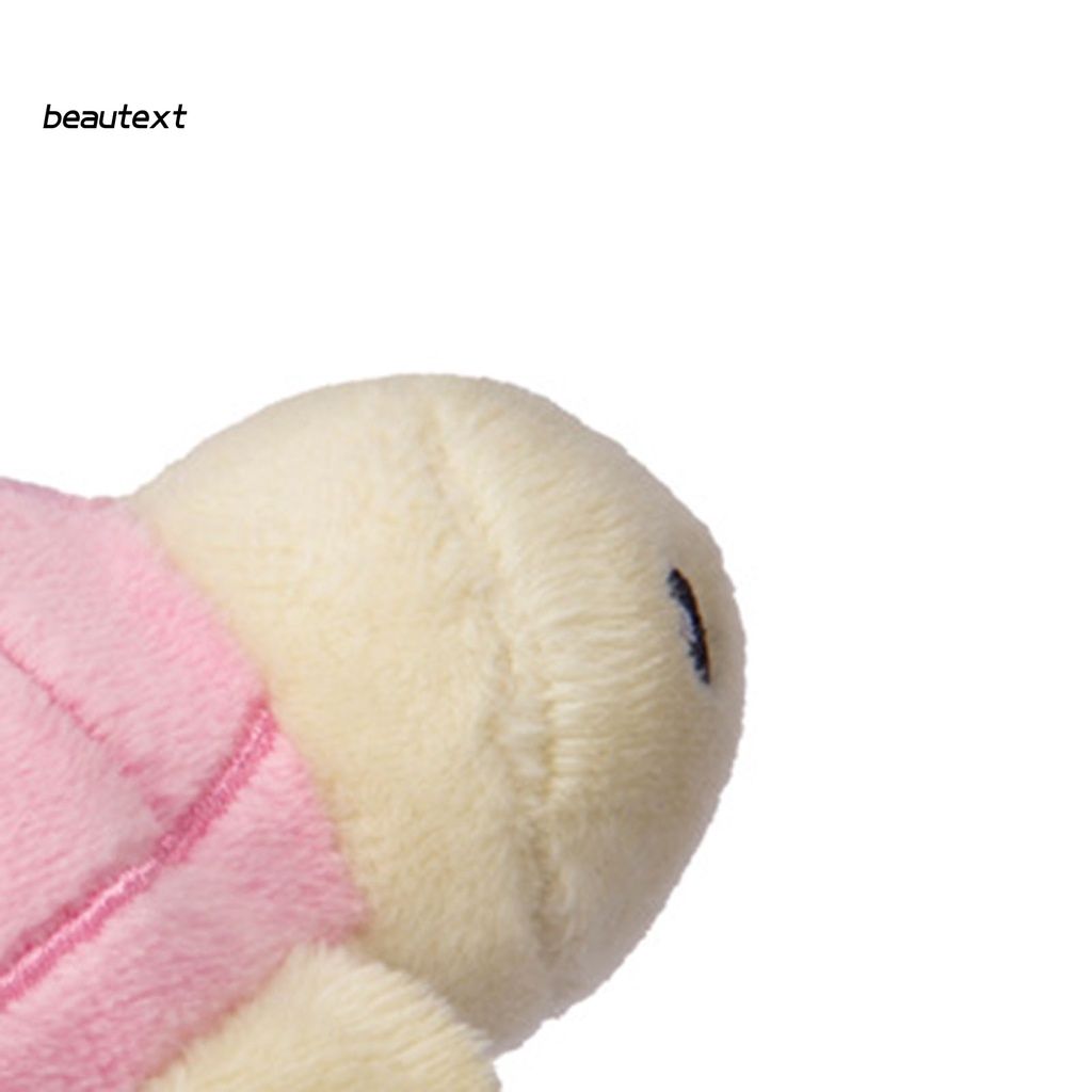 Móc khóa thú nhồi bông hình con rùa nhiều màu sắc đa năng