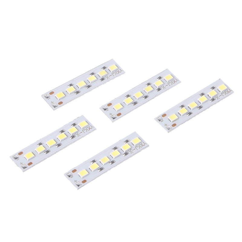 Set 5 Đèn Led Dc 3.7v-5v Usb 18650 Dimming Chất Lượng Cao