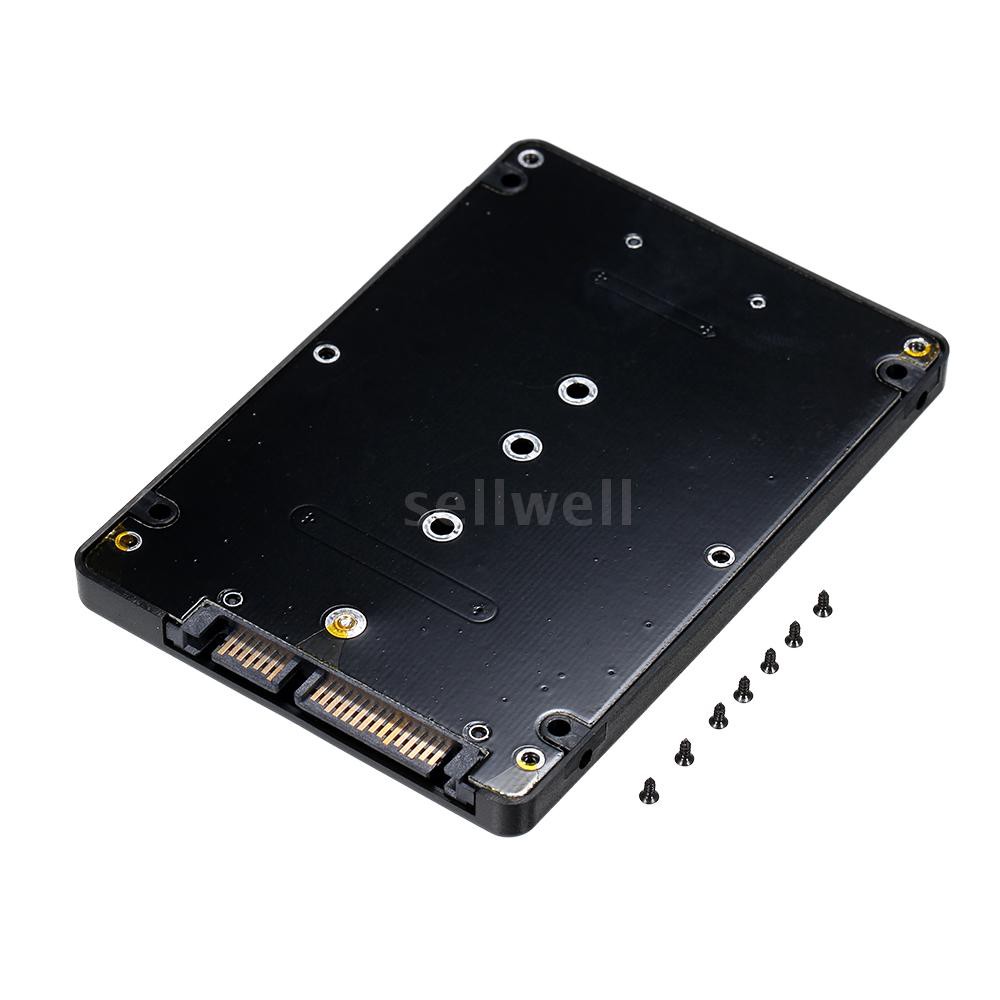 Bộ chuyển đổi M.2 SSD sang 22Pin SATA III với vỏ bọc 2.5'' 2280 2260 2242 2230 SSD