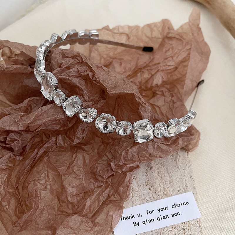 Cài tóc đính đá pha lê phong cách Hàn Quốc dành cho nữ