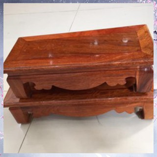 Đế dài gỗ Hương đế kê khung ảnh tượng Phật sâu 13 cao 10