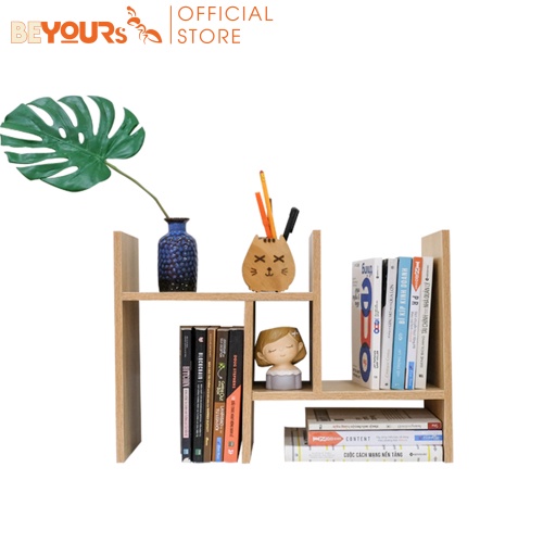 Kệ sách để bàn BEYOURs Bella Book Shelf gỗ MFC phủ melamine, để sách vở hồ sơ tiện lợi (2 màu: trắng, gỗ)