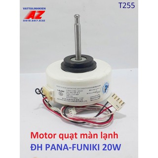 Motor quạt màn lạnh điều hòa PANASONIC-FUNIKI  220V-20W-6 dây