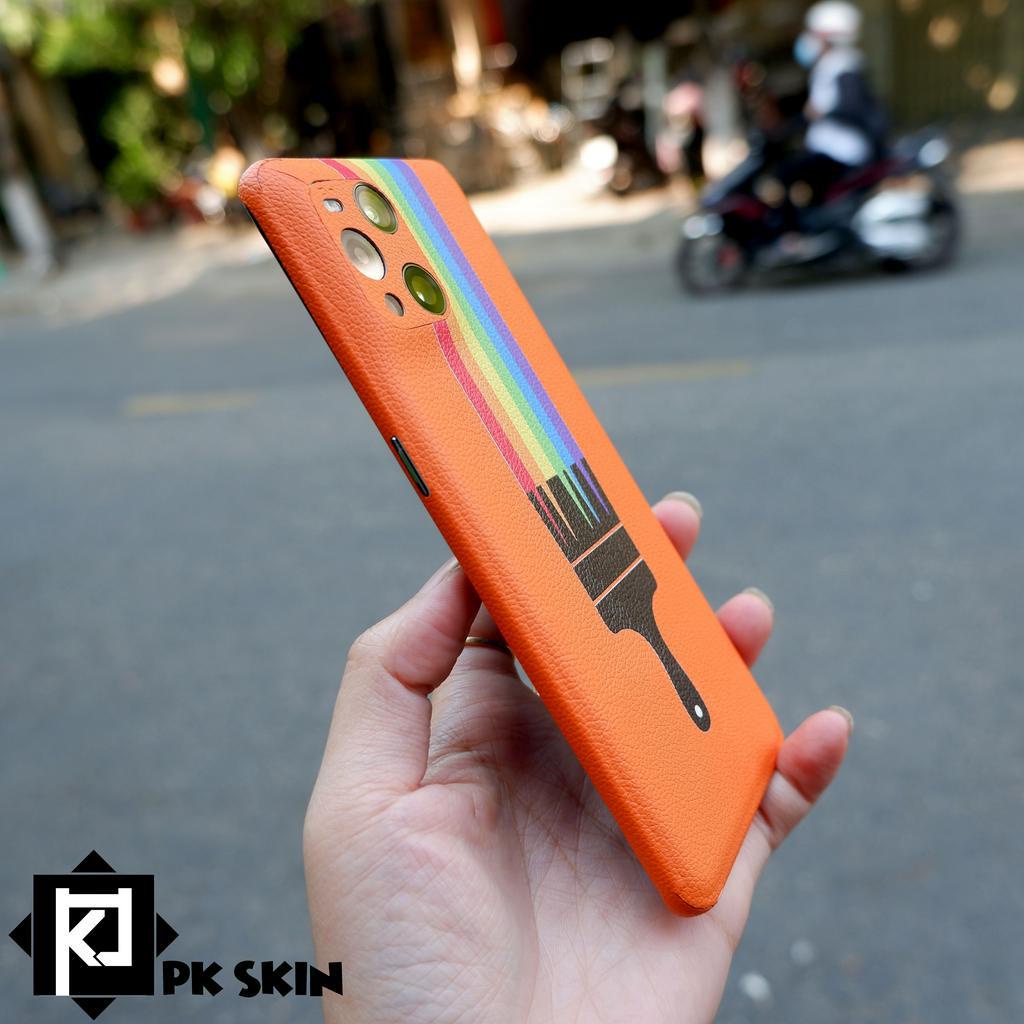 Miếng dán da OPPO Find X5, X5 pro, Find X2, X2 pro, Find X3, X3 pro, Find X3 neo, A51, A54, A55, A71, A77s và máy kác