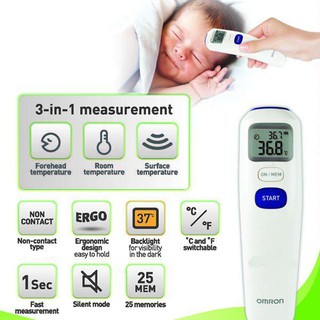 Nhiệt kế đo trán Omron MC-720