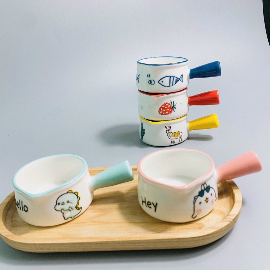 Bát Ăn Dặm Gốm Sứ Nhiều Loại Dễ Thương Cho Bé NiceBaByVn