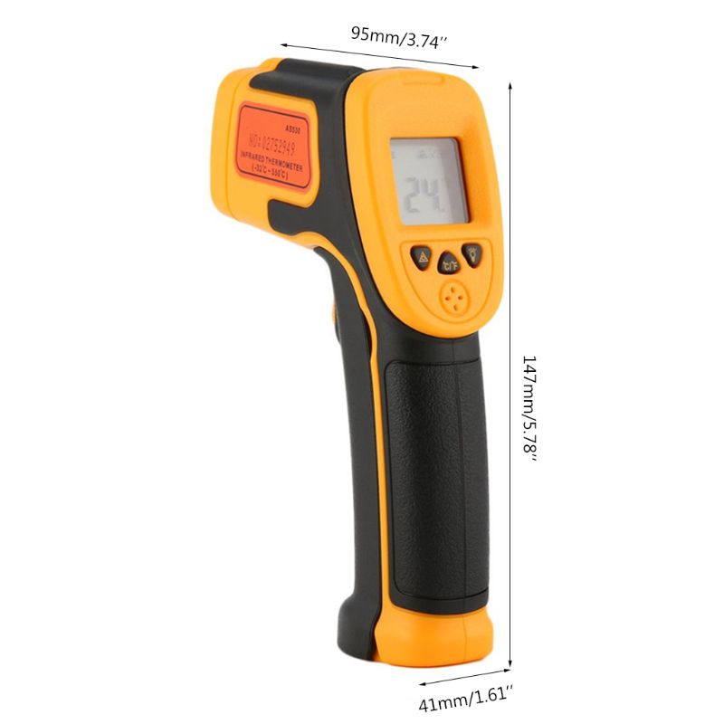 Nhiệt Kế Hồng Ngoại Kỹ Thuật Số IR Không Tiếp Xúc Cho Nhà Bếp Công Nghiệp
