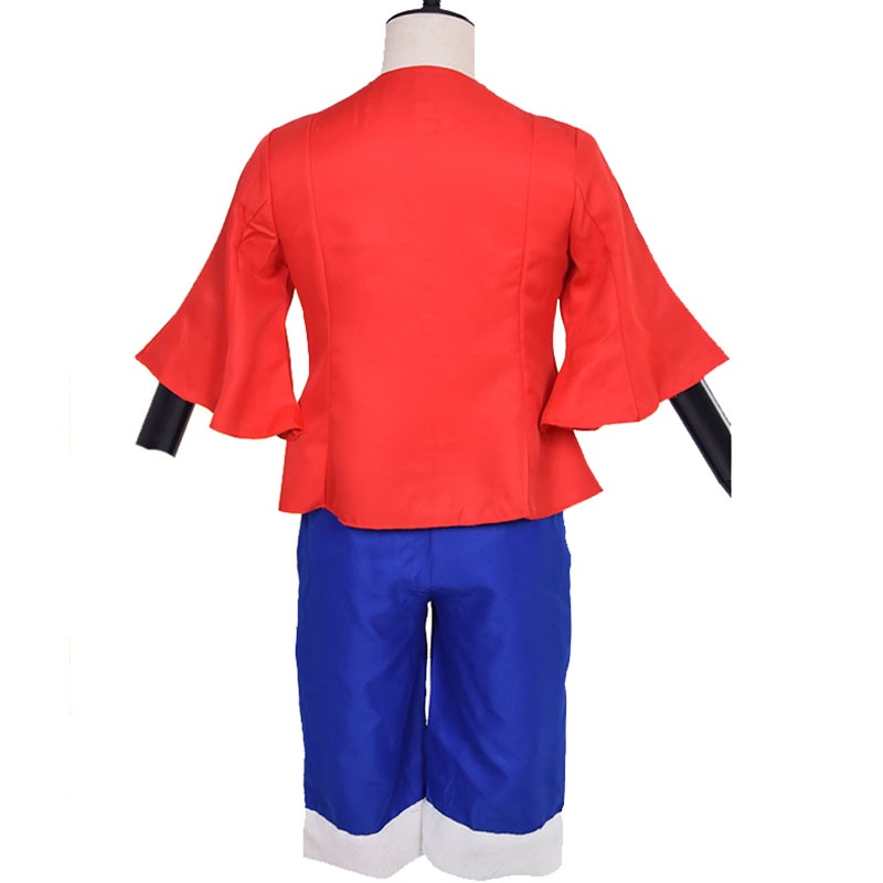 Set trang phục hóa trang Anime One Piece Monkey D Luffy dịp Halloween có bán lẻ tùy chọn