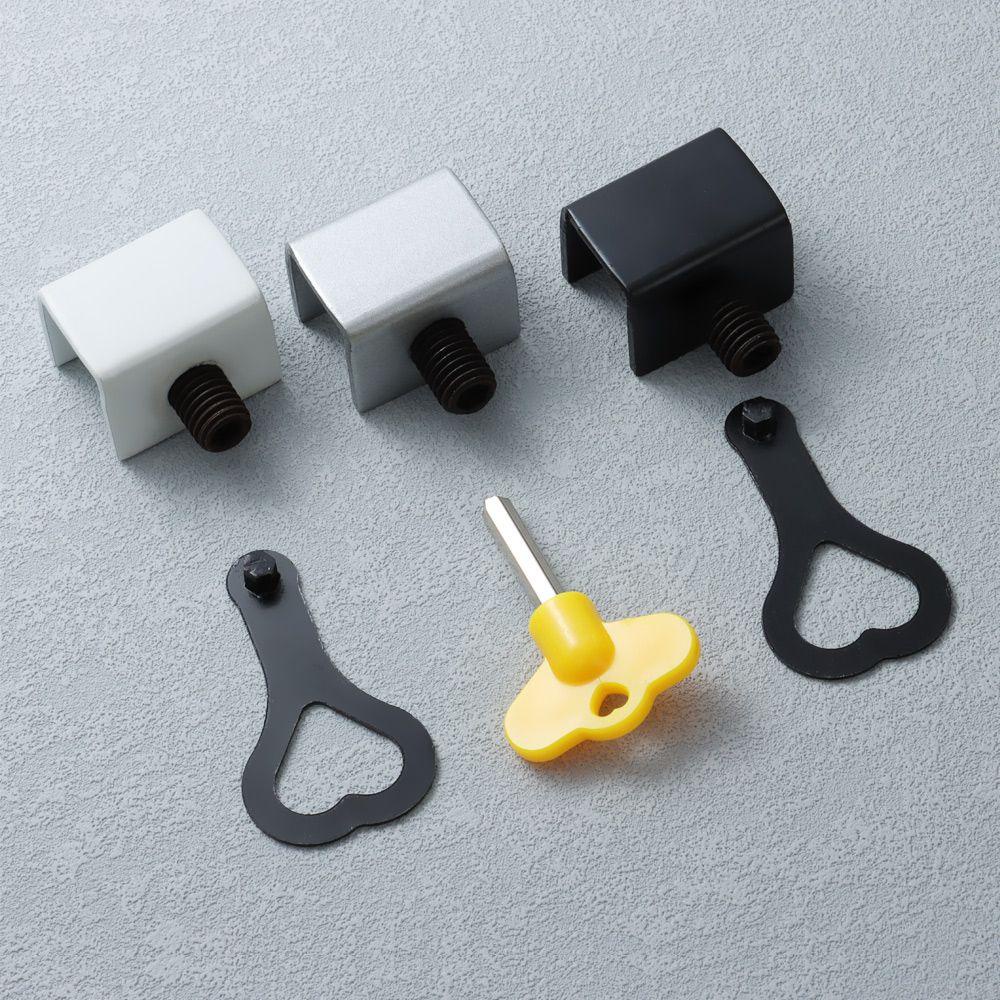 SUSANS Khóa Cửa Sổ Trượt Kèm Chìa Khóa Chống Trộm Bảo Vệ An Toàn Cho Bé