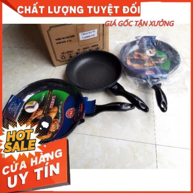 [Size 24,26,28,30cm] Chảo chống dính đá từ Tabihome dùng bếp từ, bếp gas, bếp hồng ngoại siêu dày dặn, siêu bền