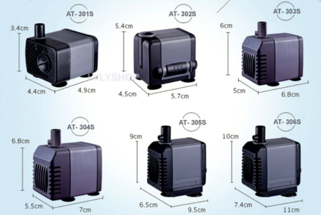 Bơm Atman AT-302s, 303s, 304s, 305s, 306s