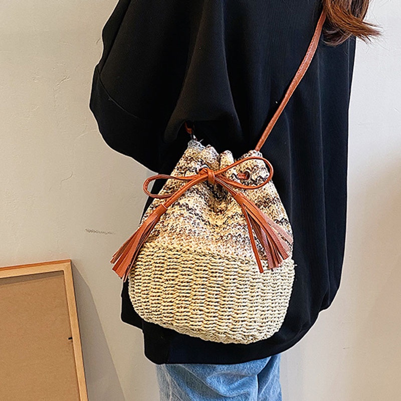 Túi cói Bằng Rơm Thời Trang Dành Cho Nữ