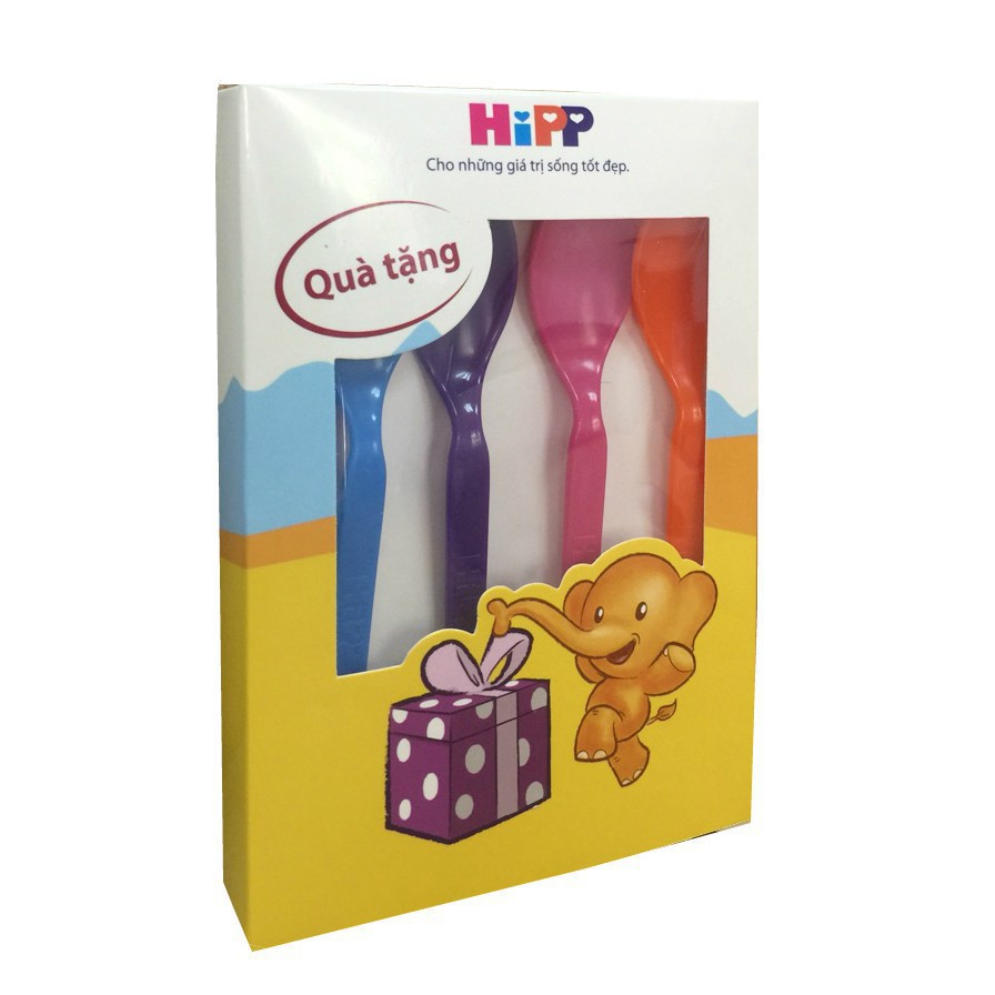 [GIFT] Bộ thìa ăn dặm HiPP nhập khẩu Đức