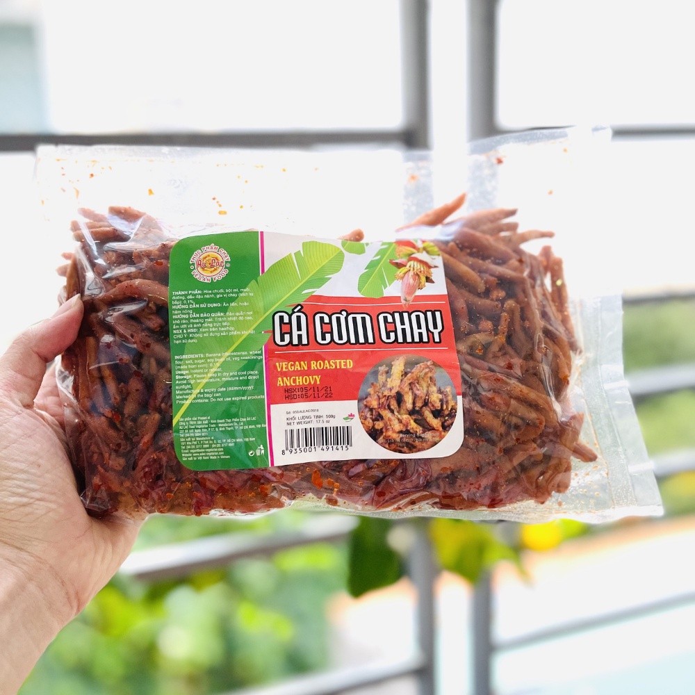 Cá cơm chay Âu Lạc 500g - Đồ Ăn Chay - Thực phẩm chay Âu Lạc