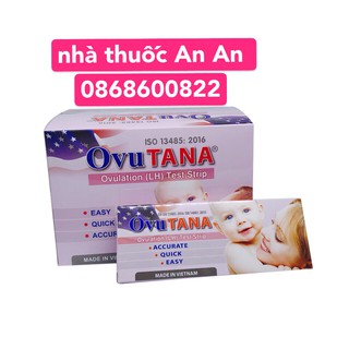 COMBO 6 HỘP QUE THỬ RỤNG TRỨNG OVUTANA, THỬ CHÍNH XÁC, HIỆU QUẢ