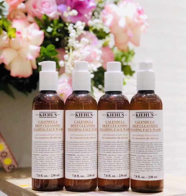 SỮA RỬA MẶT HOA CÚC - KIEHL’S CALENDULA DEEP CLEANSING FOAMING FACE WASH