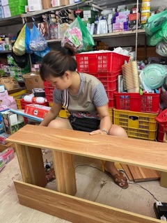 KỆ GỖ GÓC TƯỜNG