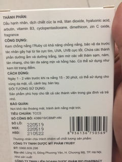 Viên dưỡng da cao cấp RUBY SKIN