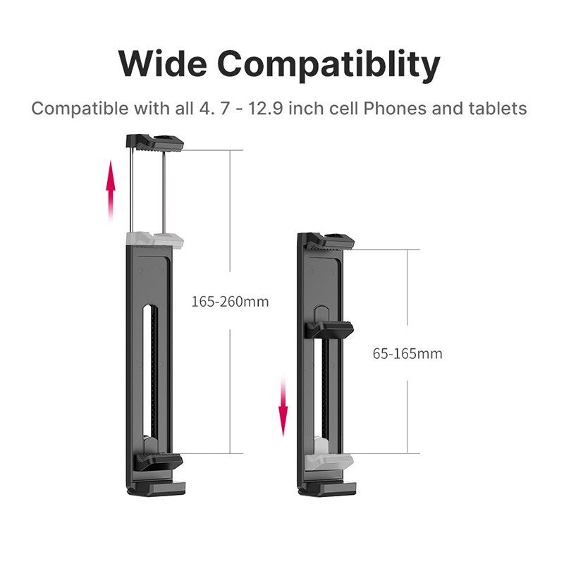 Gá Kẹp Điện Thoại, Ipad, Máy Tính Bảng Cỡ Lớn Ulanzi U-Pad II - Hàng Chính Hãng