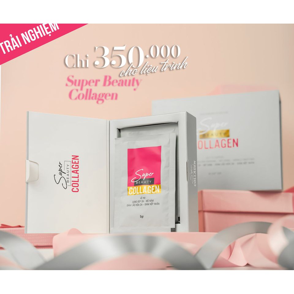 Trải nghiệm 5 gói Super Beauty Collagen Pizkie làm đẹp da, giảm nhăn, chống nắng