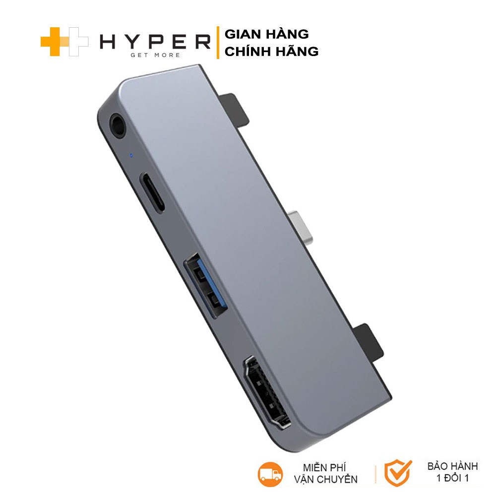 Cổng chuyển HyperDrive cho iPad 4-in-1 HDMI 4K/30Hz USB-C Hub - HD319E - Phân Phối Chính Hãng