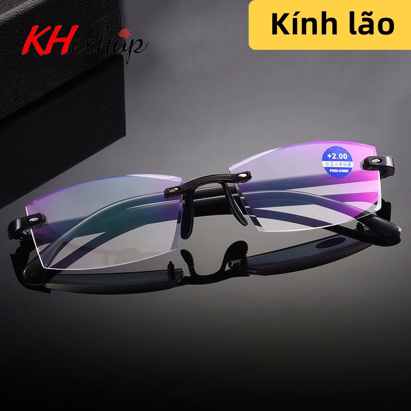 Kính lão đơn giản thanh lịch, có lớp phủ chống ánh sáng xanh, gọng TR siêu nhẹ mã Y1916
