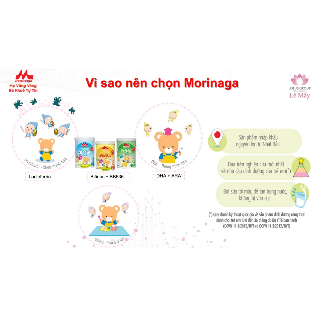 [Kèm 2 món quà] Sữa Morinaga số 3 Kodomil Nhật Bản lon 850g - cho bé từ 3 tuổi trở lên  chính hãng