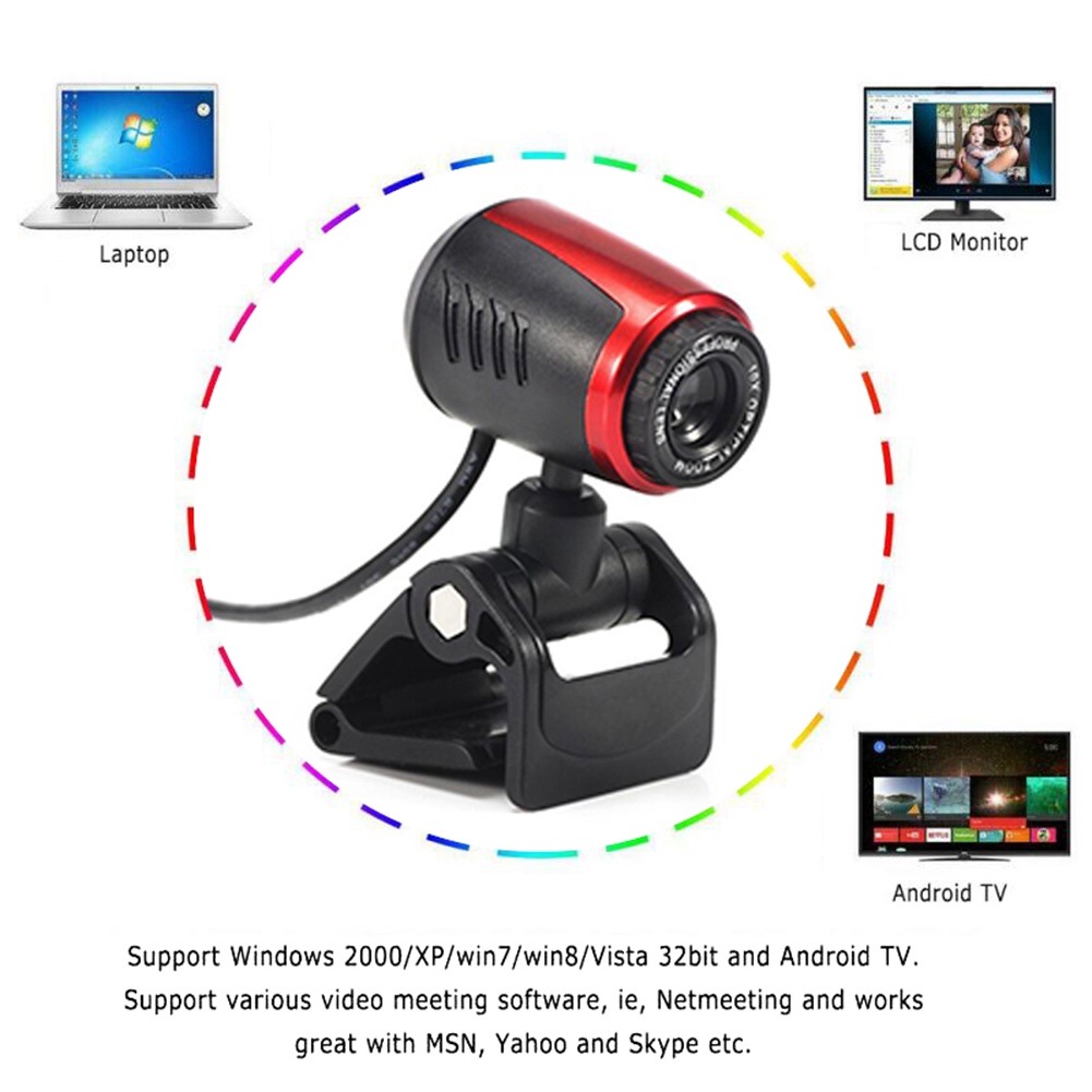 Webcam HD 720P kèm mic cho laptop | BigBuy360 - bigbuy360.vn