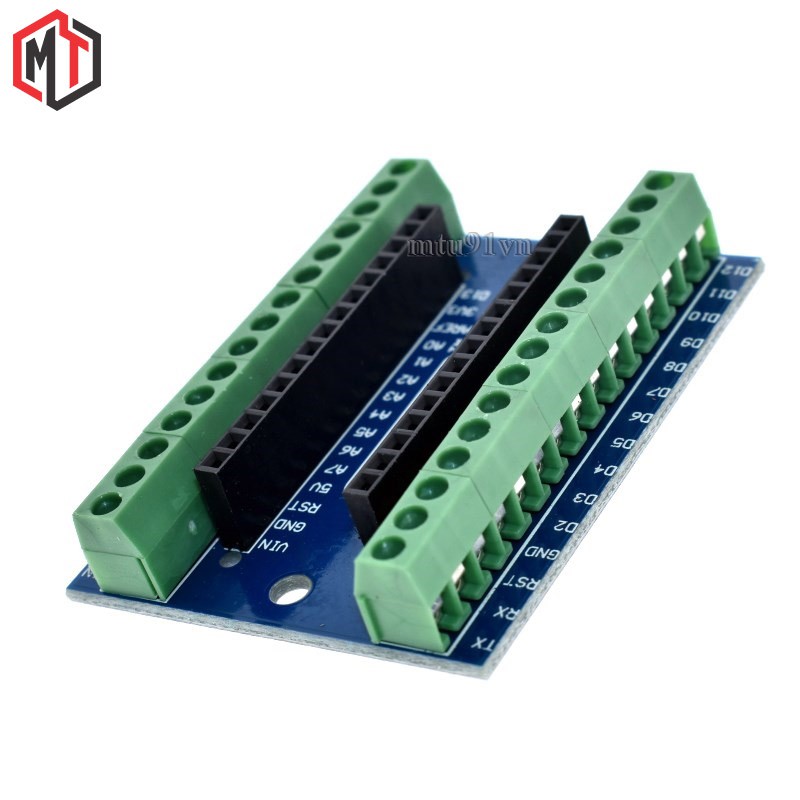 Đế Ra Chân cho Arduino Nano - IO Shield (Board Mạch Mở Rộng Chân)