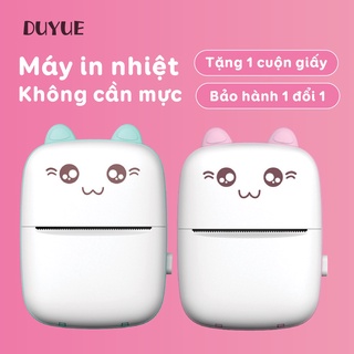 Máy In Nhiệt Mini Bluetooth cầm tay dành cho nhân viên văn phòng và sinh viên siêu dễ thương